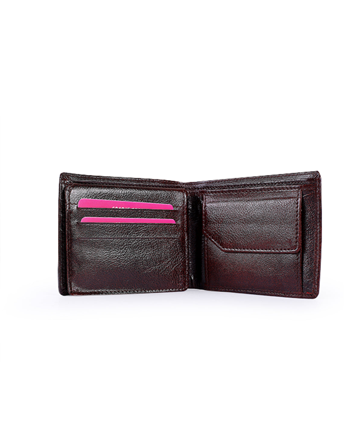 Sreeleathers Men’s Leather Wallet Model 14629 – Brown Image 2