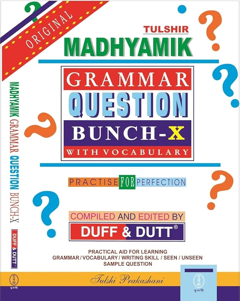 Tulshi Madhyamik Grammar Question Bunch (Class X) with Vocabulary – Latest Updated Edition - Buy Online at Indezaar