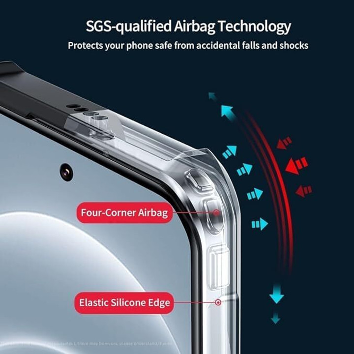 Back Cover for OnePlus Nord 6 5G – Transparent Shockproof TPU Case Image 2