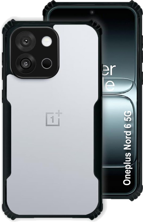 Back Cover for OnePlus Nord 6 5G – Transparent Shockproof TPU Case - Buy Online at Indezaar