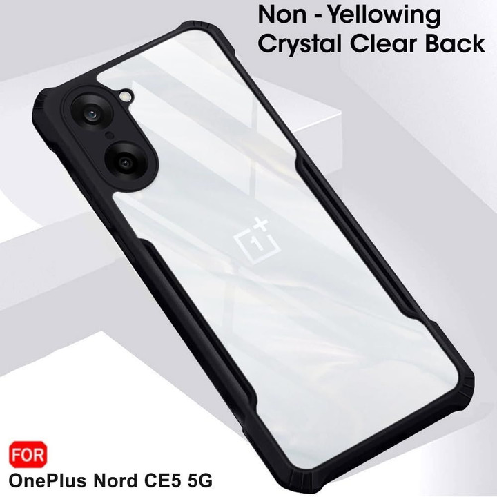 Back Cover for OnePlus Nord CE 5 5G – Black Grip Case (Shockproof & Slim Design) - Buy Online at Indezaar